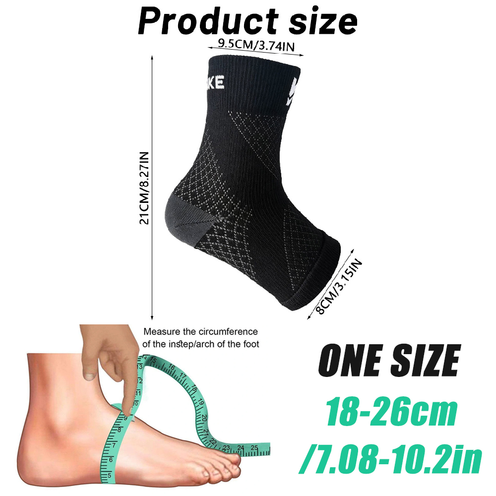 1Pair Lightweight Breathable A - огляд і ціна Ankle Brace Sock
